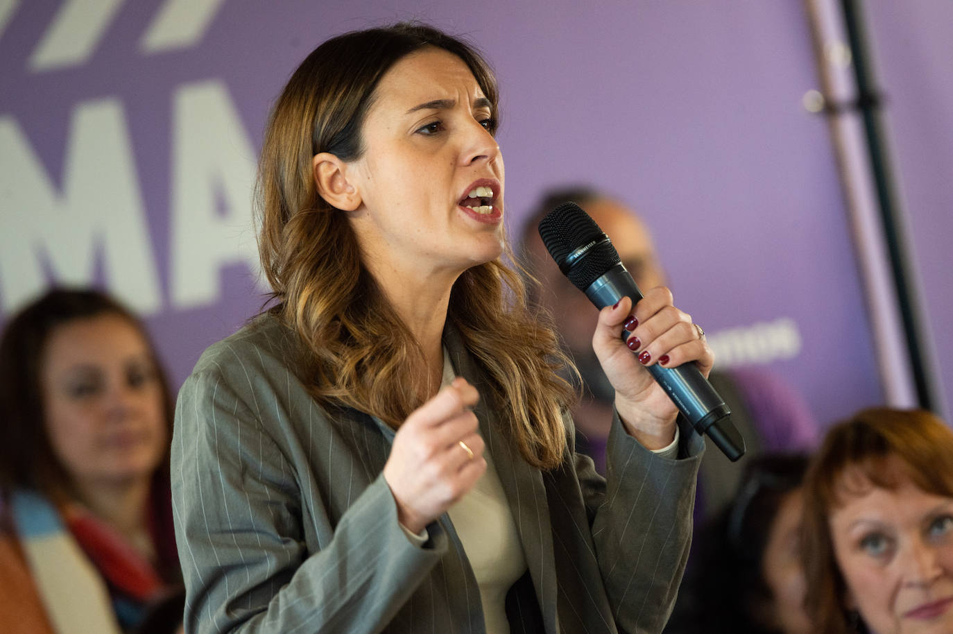 Fotos: La visita de Irene Montero a Murcia, en imágenes