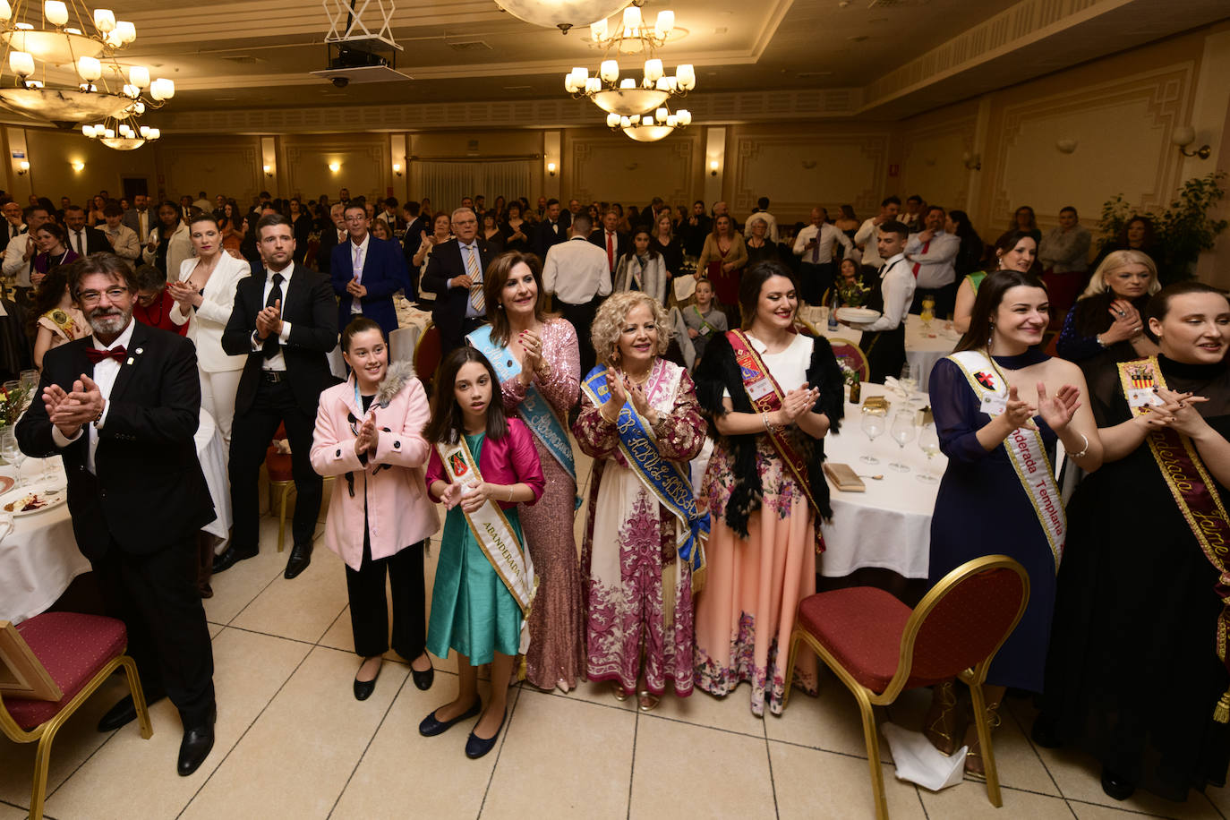 Fotos: La cena gala de la Federación de Moros y Cristianos de Murcia, en imágenes