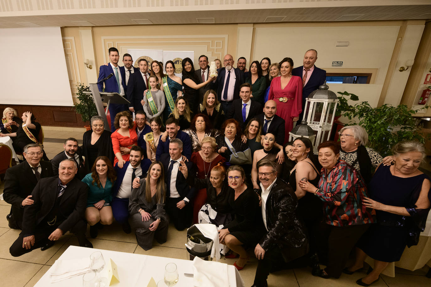 Fotos: La cena gala de la Federación de Moros y Cristianos de Murcia, en imágenes