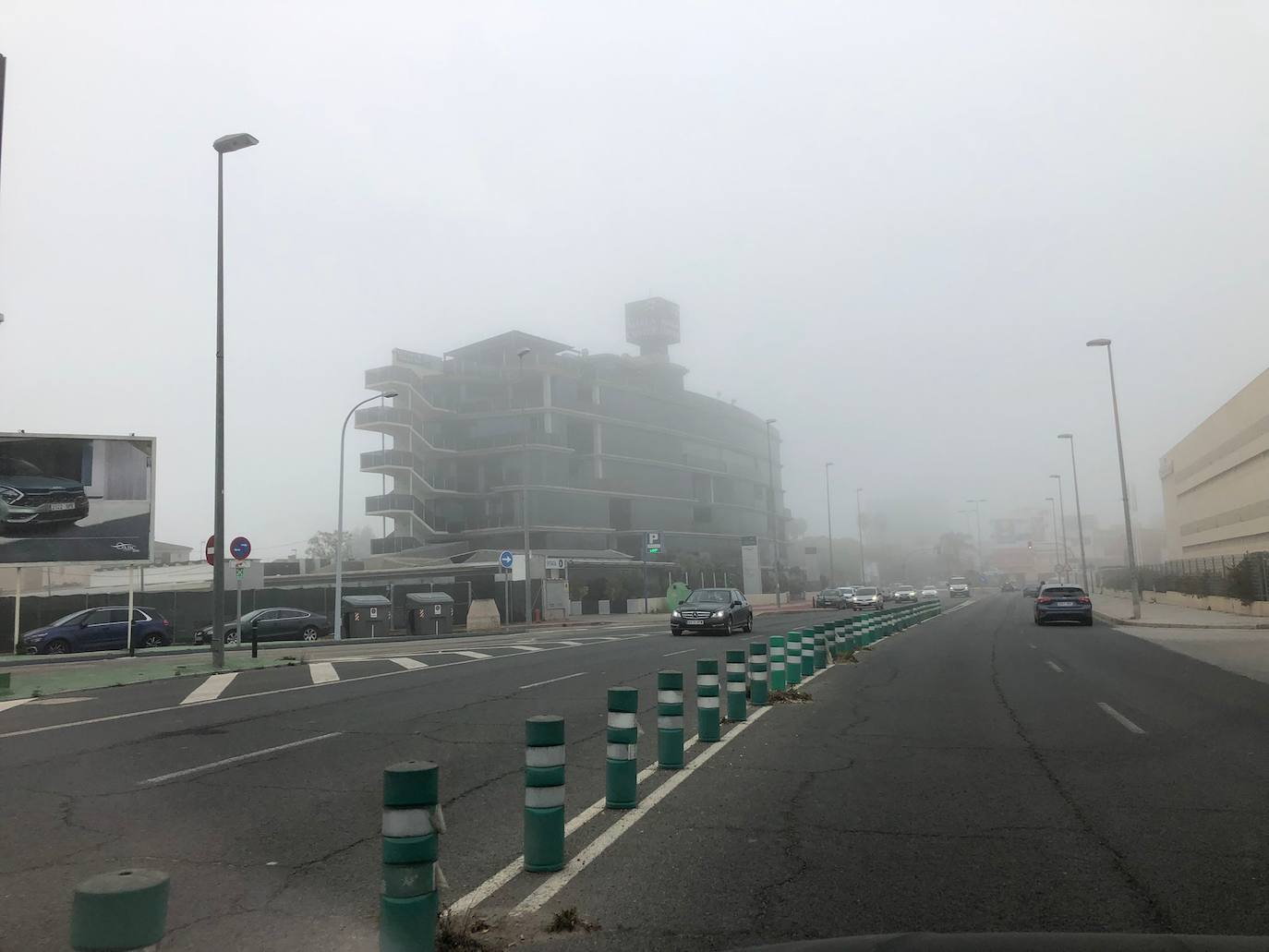 Fotos: La niebla cubre la Región, en imágenes