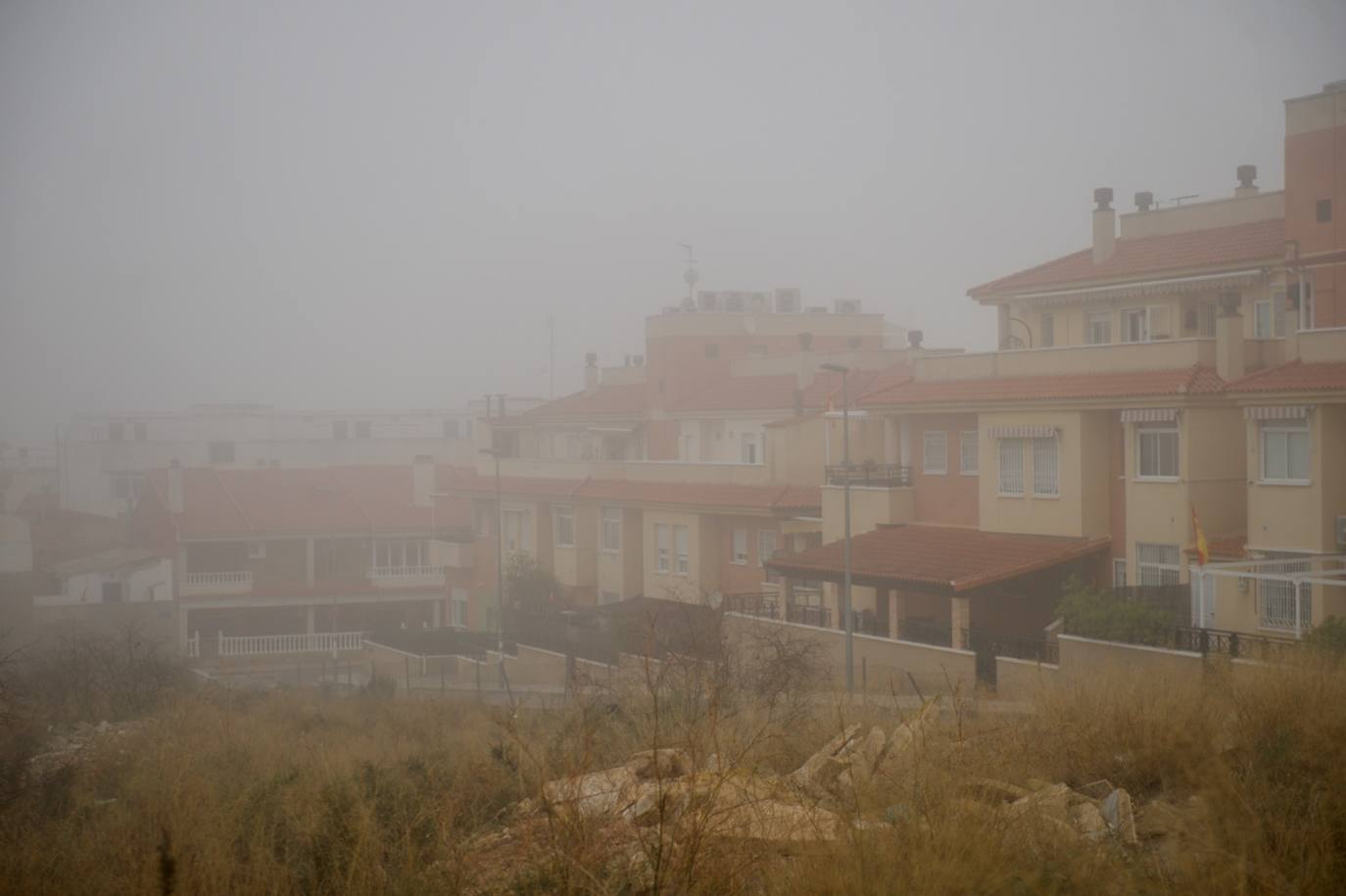 Fotos: La niebla cubre la Región, en imágenes