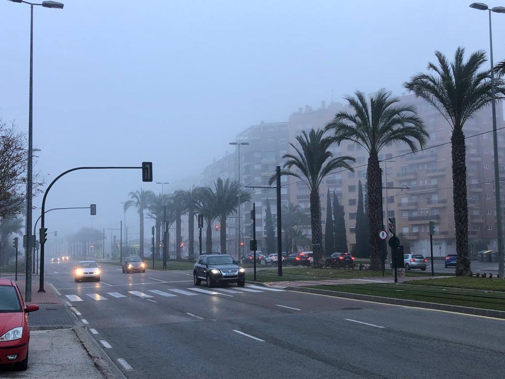 Fotos: La niebla cubre la Región, en imágenes