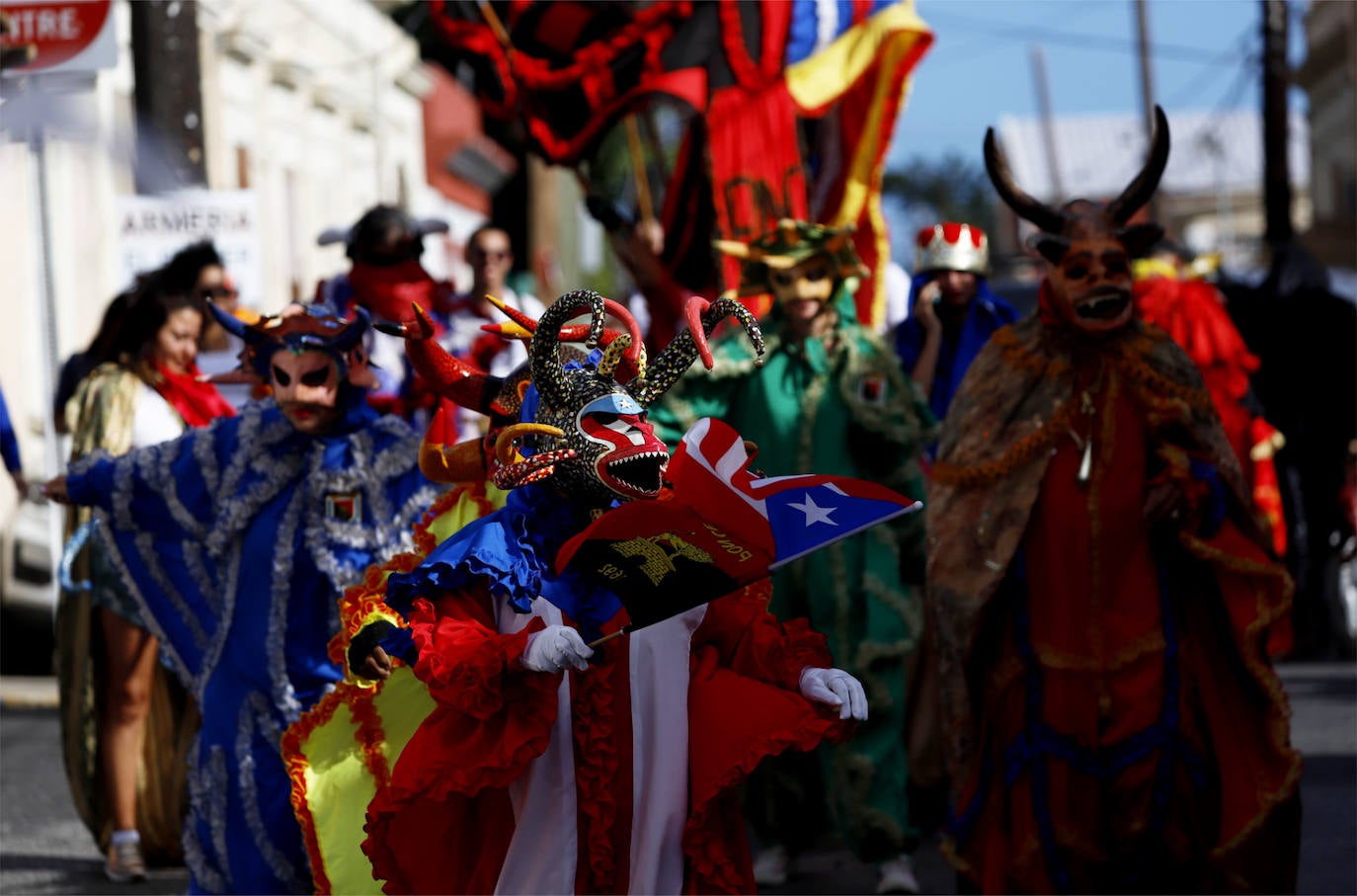 Fotos: Carnaval y jolgorio en Puerto Rico