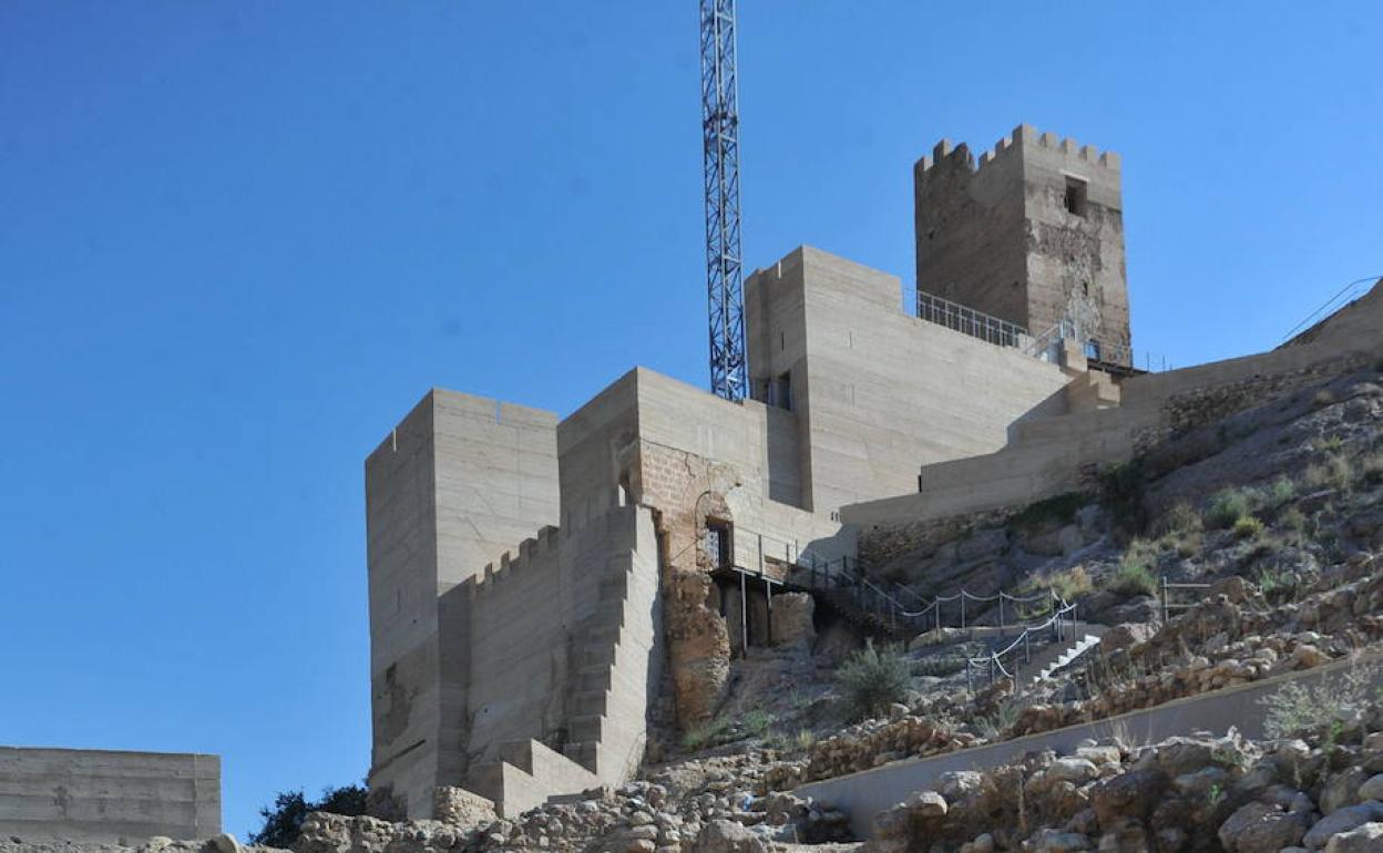 El Castillo de Alhama de Murcia, en una imagen de archivo. 