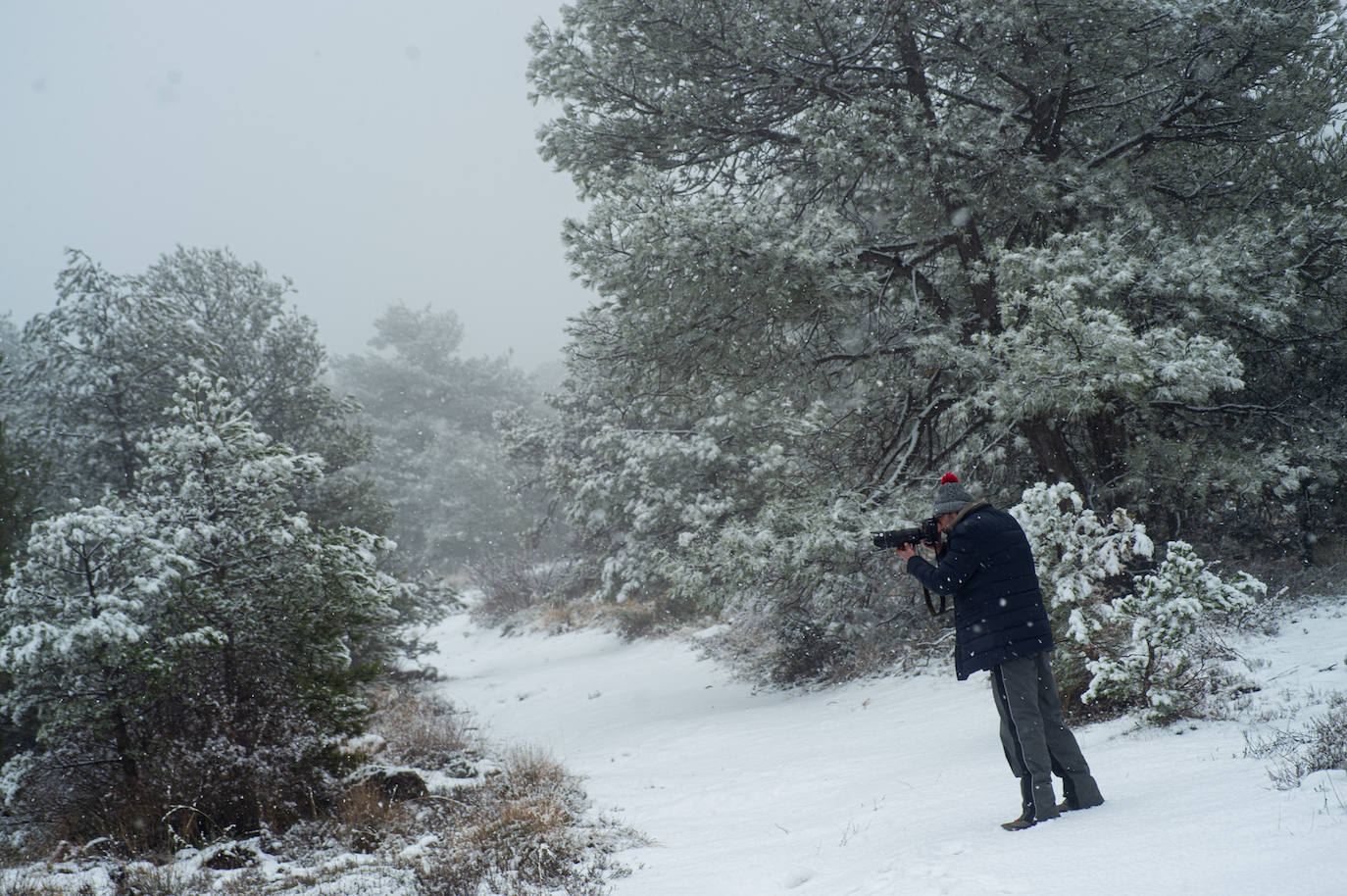 Fotos: La nieve en las pedanías altas de Caravaca y Moratalla, en imágenes