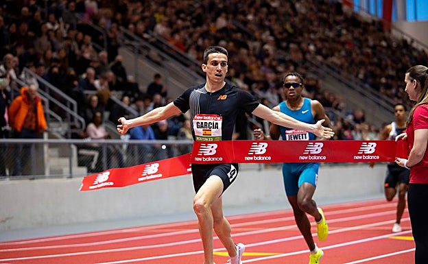 Mariano García, el pasado sábado en Boston. 