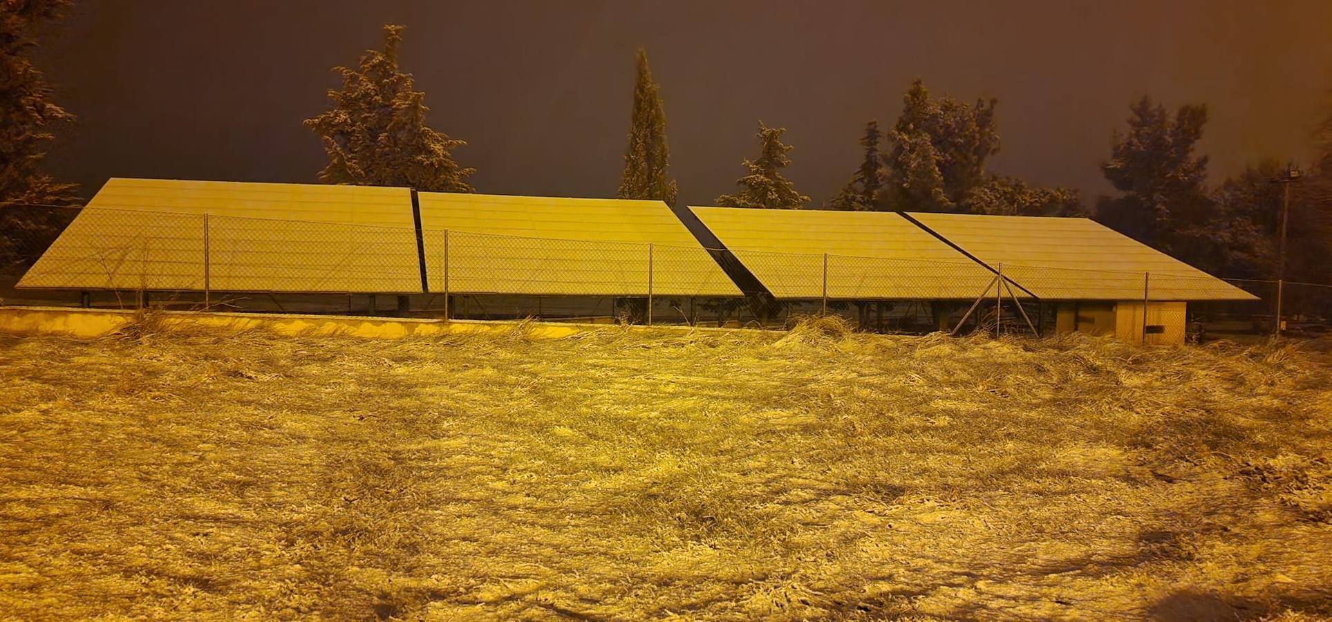 Fotos: Primeros copos de nieve en la pedanía caravaqueña de El Moralejo