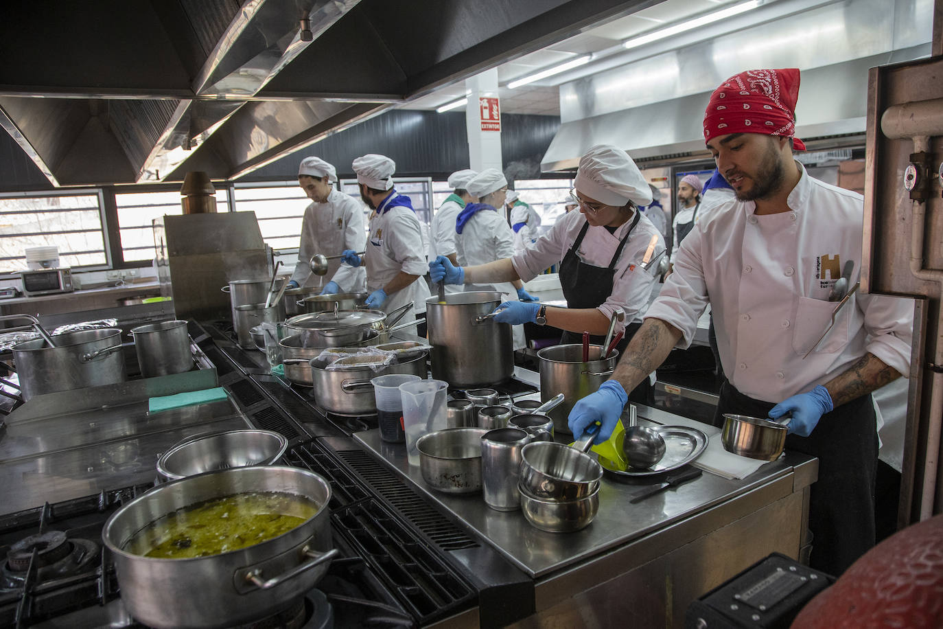 Fotos: Jornada gastronómica del CIFP de Hostelería en Cartagena