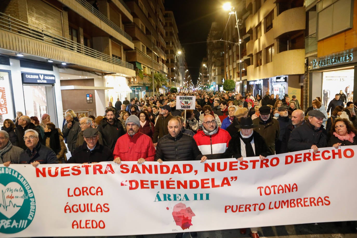 Fotos: El Guadalentín pide justicia sanitaria en las calles en su tercera protesta