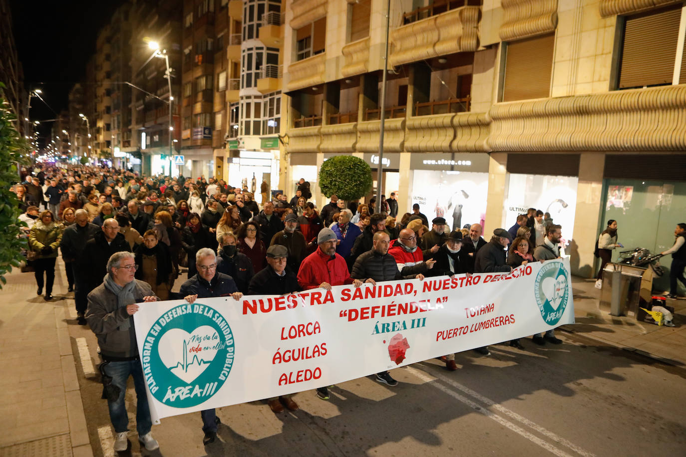 Fotos: El Guadalentín pide justicia sanitaria en las calles en su tercera protesta