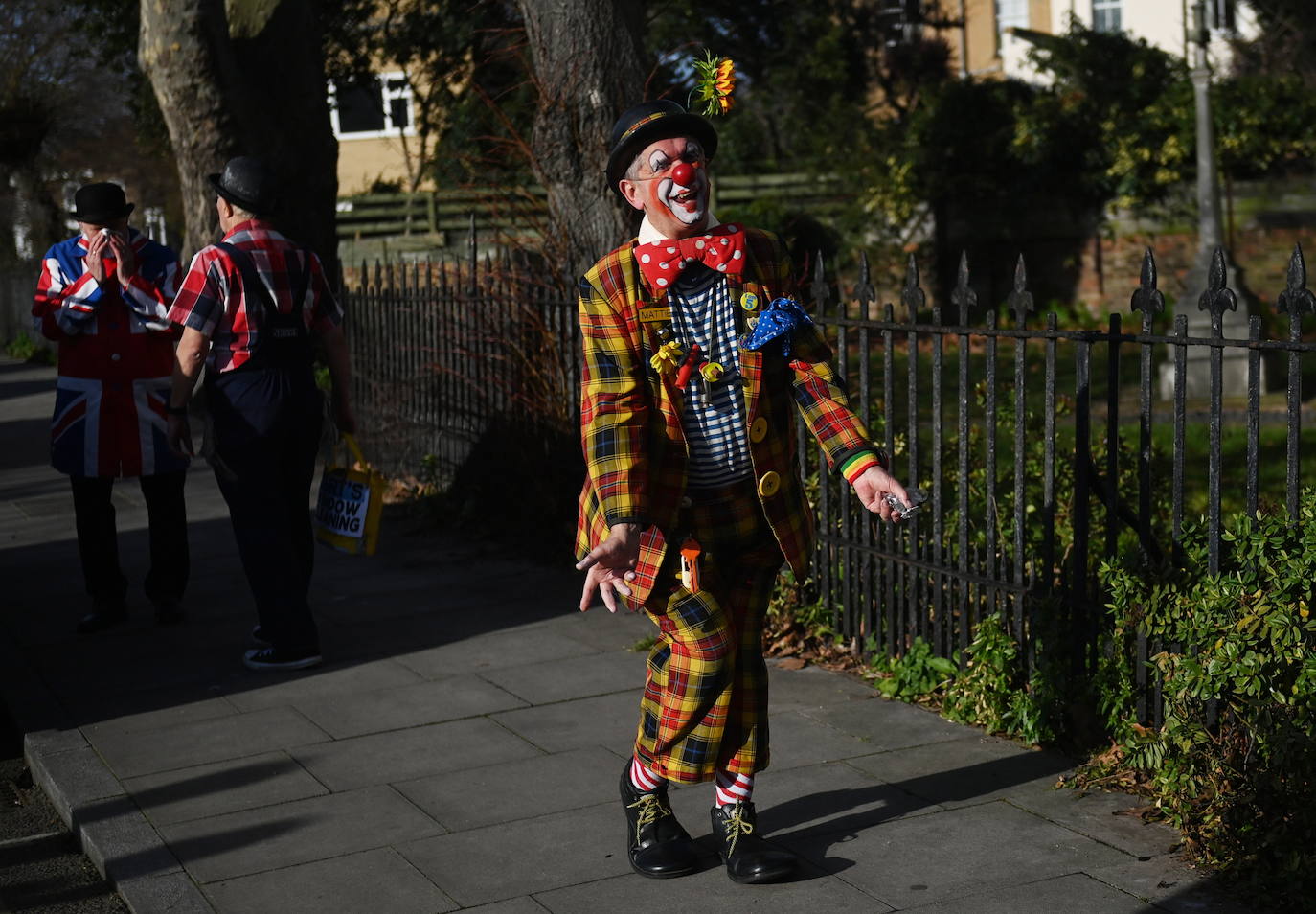 Fotos: Los payasos recuerdan a Joseph Grimaldi