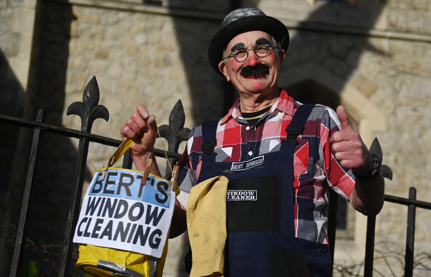 Fotos: Los payasos recuerdan a Joseph Grimaldi