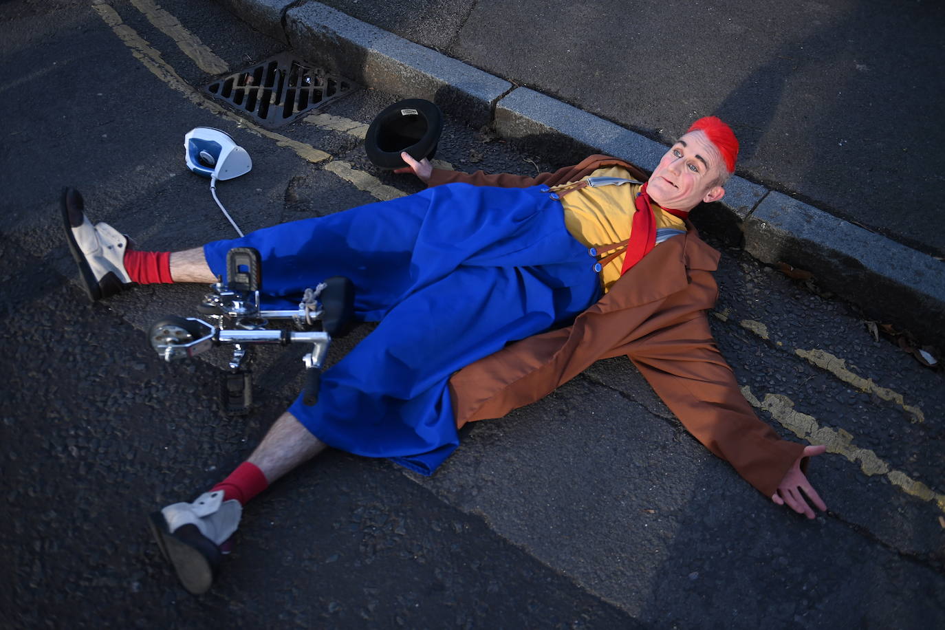 Fotos: Los payasos recuerdan a Joseph Grimaldi