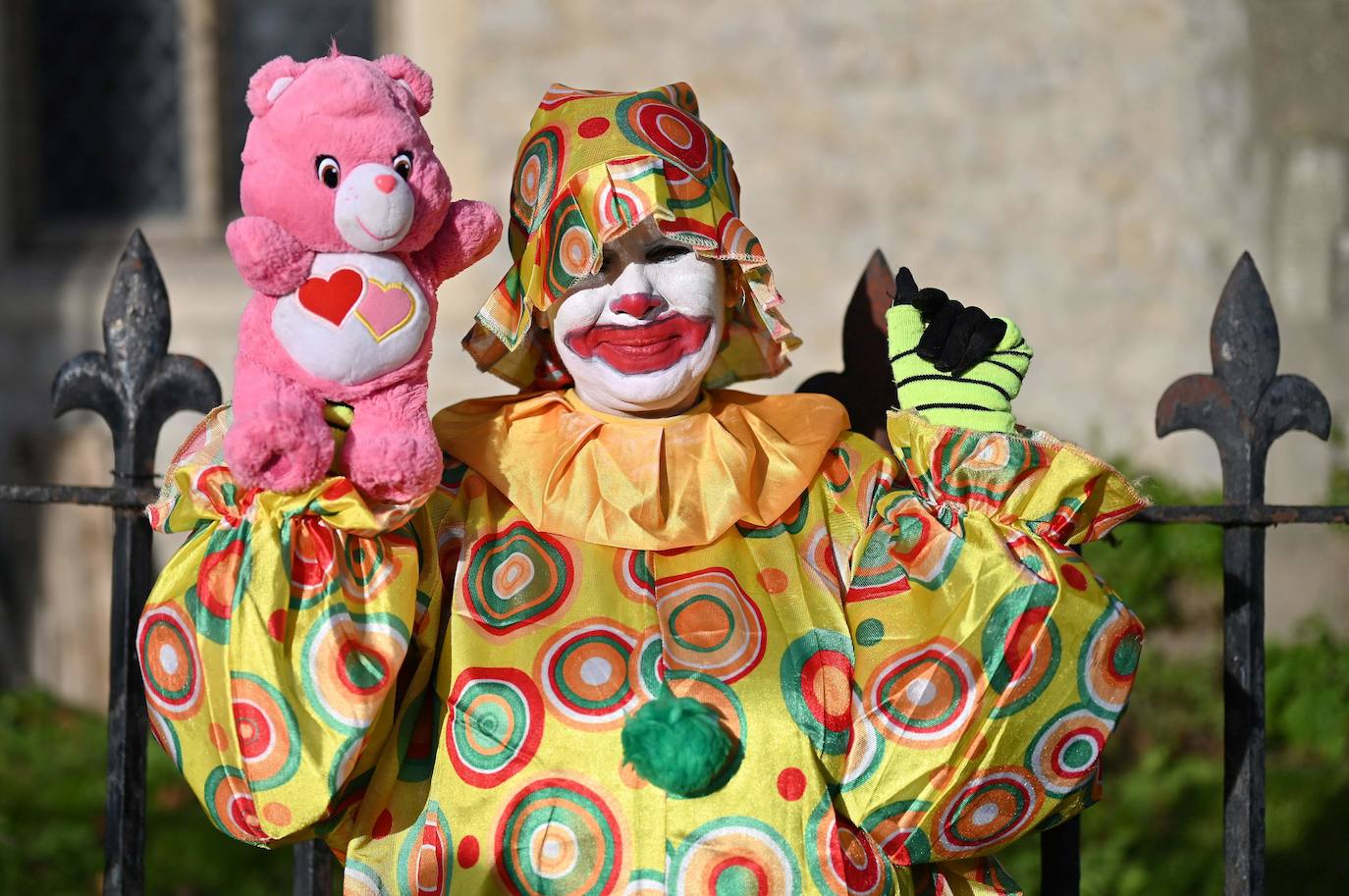 Fotos: Los payasos recuerdan a Joseph Grimaldi