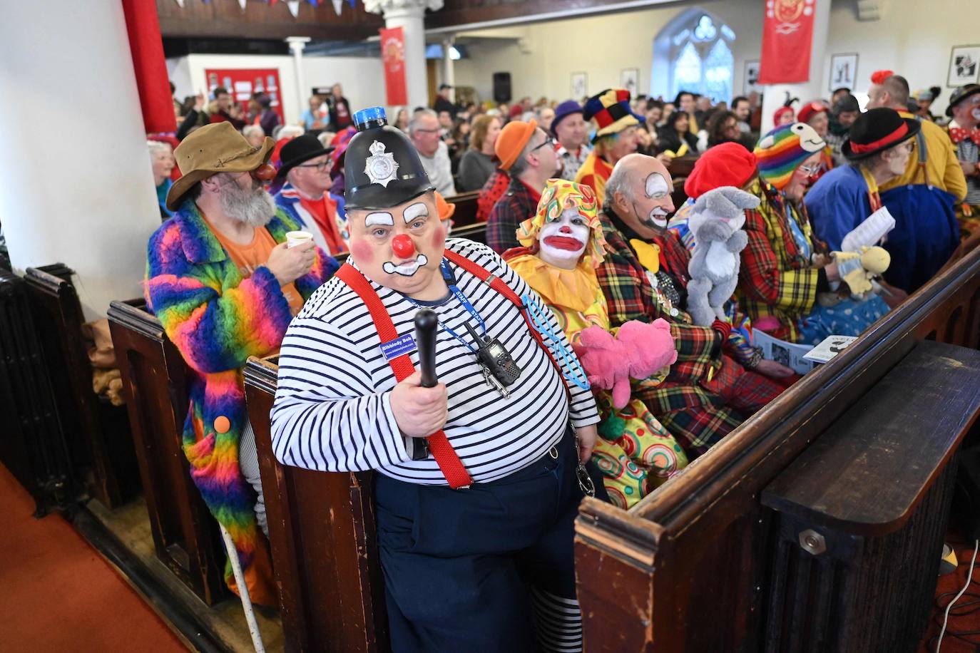 Fotos: Los payasos recuerdan a Joseph Grimaldi