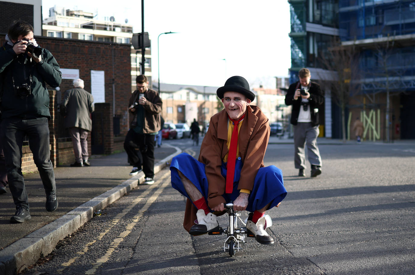 Fotos: Los payasos recuerdan a Joseph Grimaldi