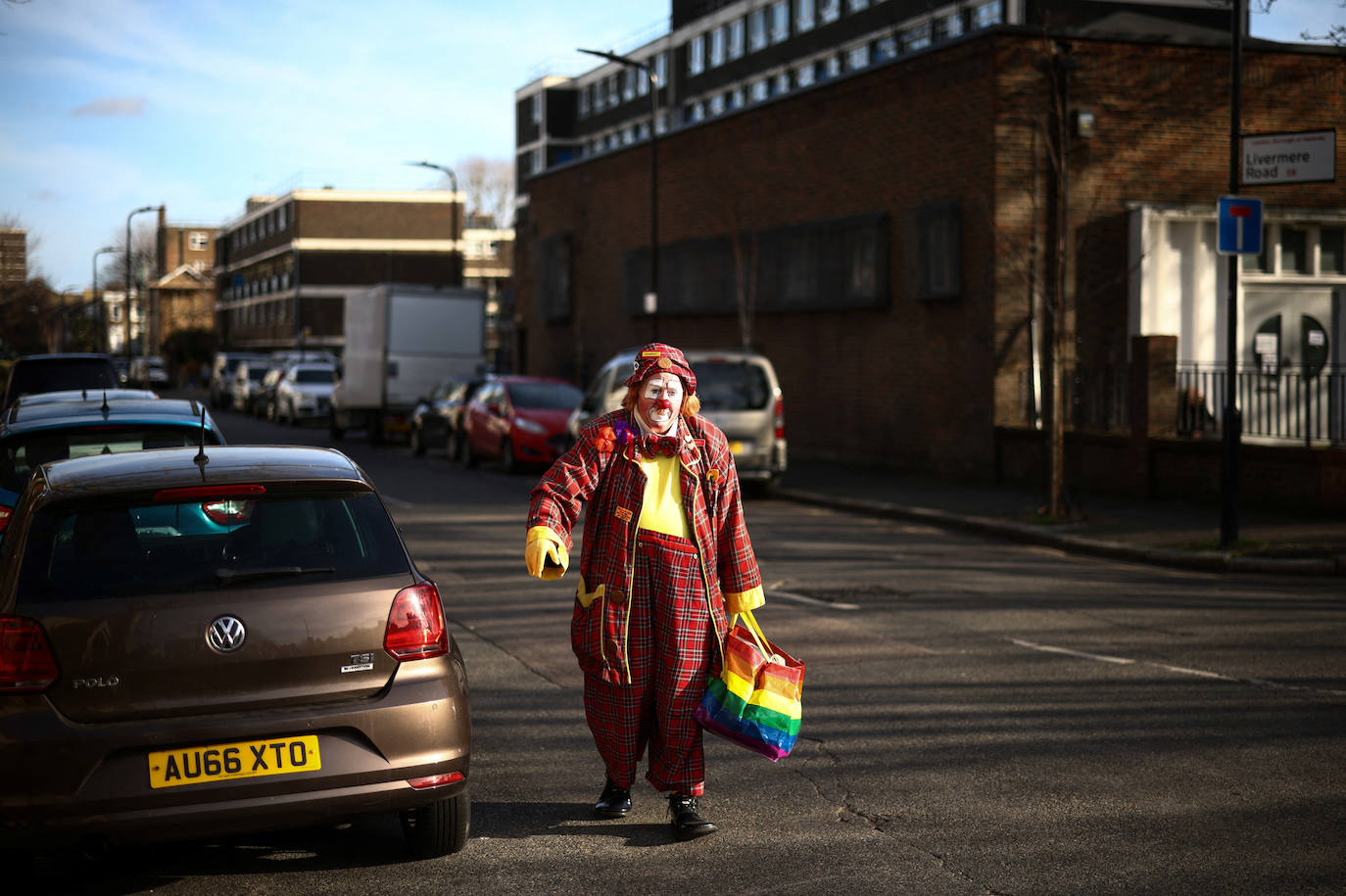 Fotos: Los payasos recuerdan a Joseph Grimaldi