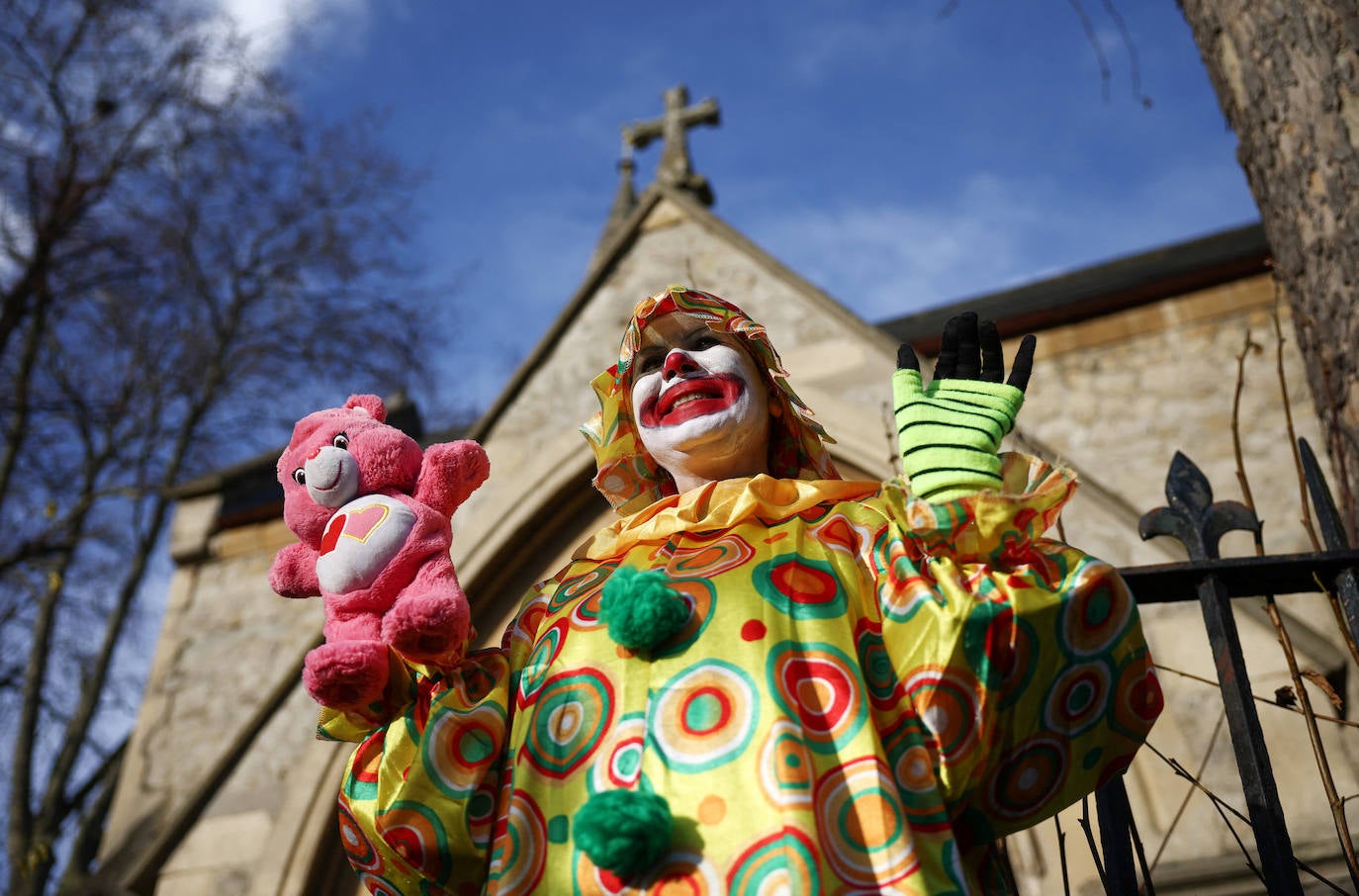 Fotos: Los payasos recuerdan a Joseph Grimaldi