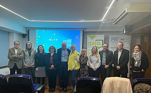Participantes de la 'Jornada sobre incontinencia' en Murcia. 