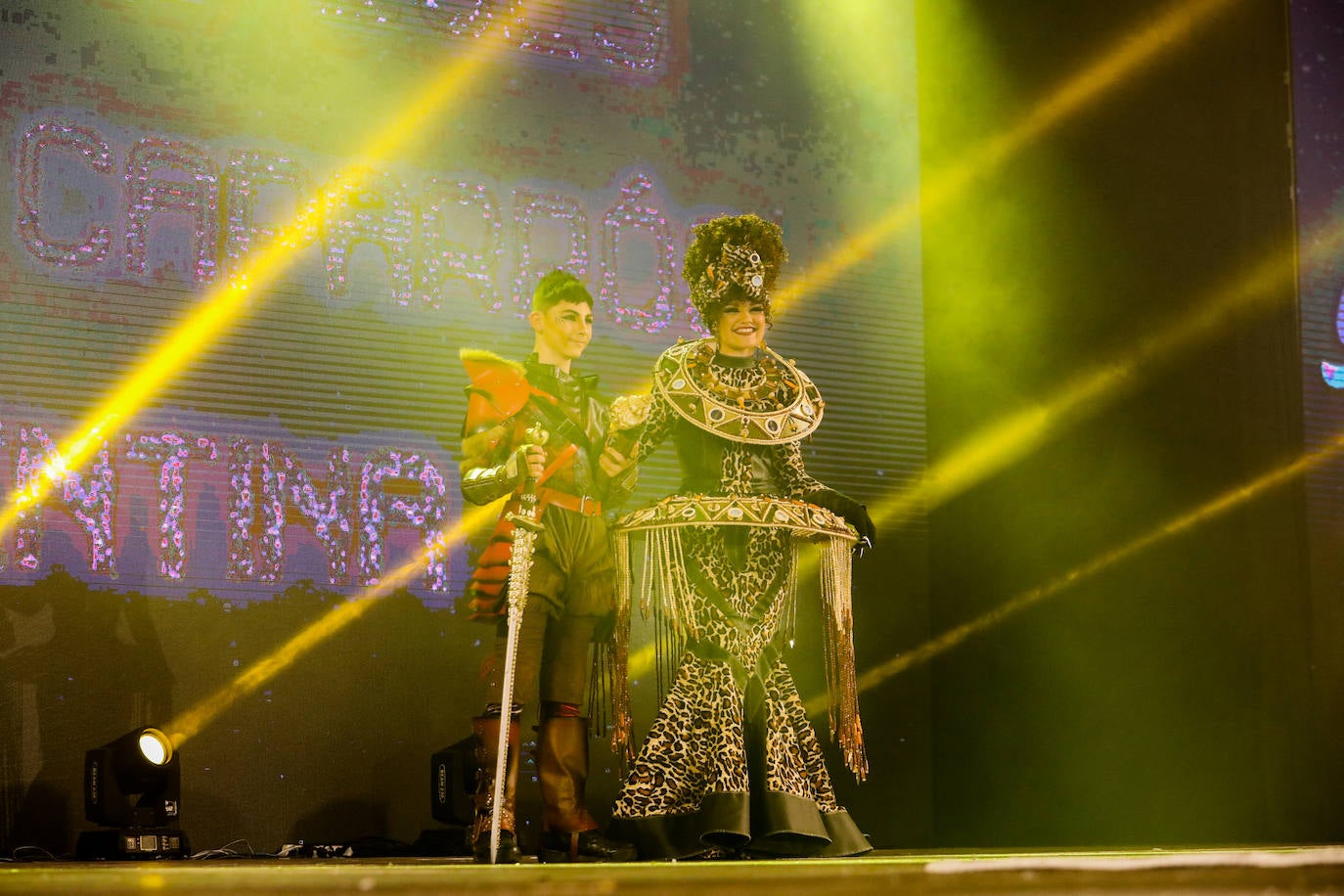 Fotos: El cambio de poderes infantil de Águilas, en imágenes