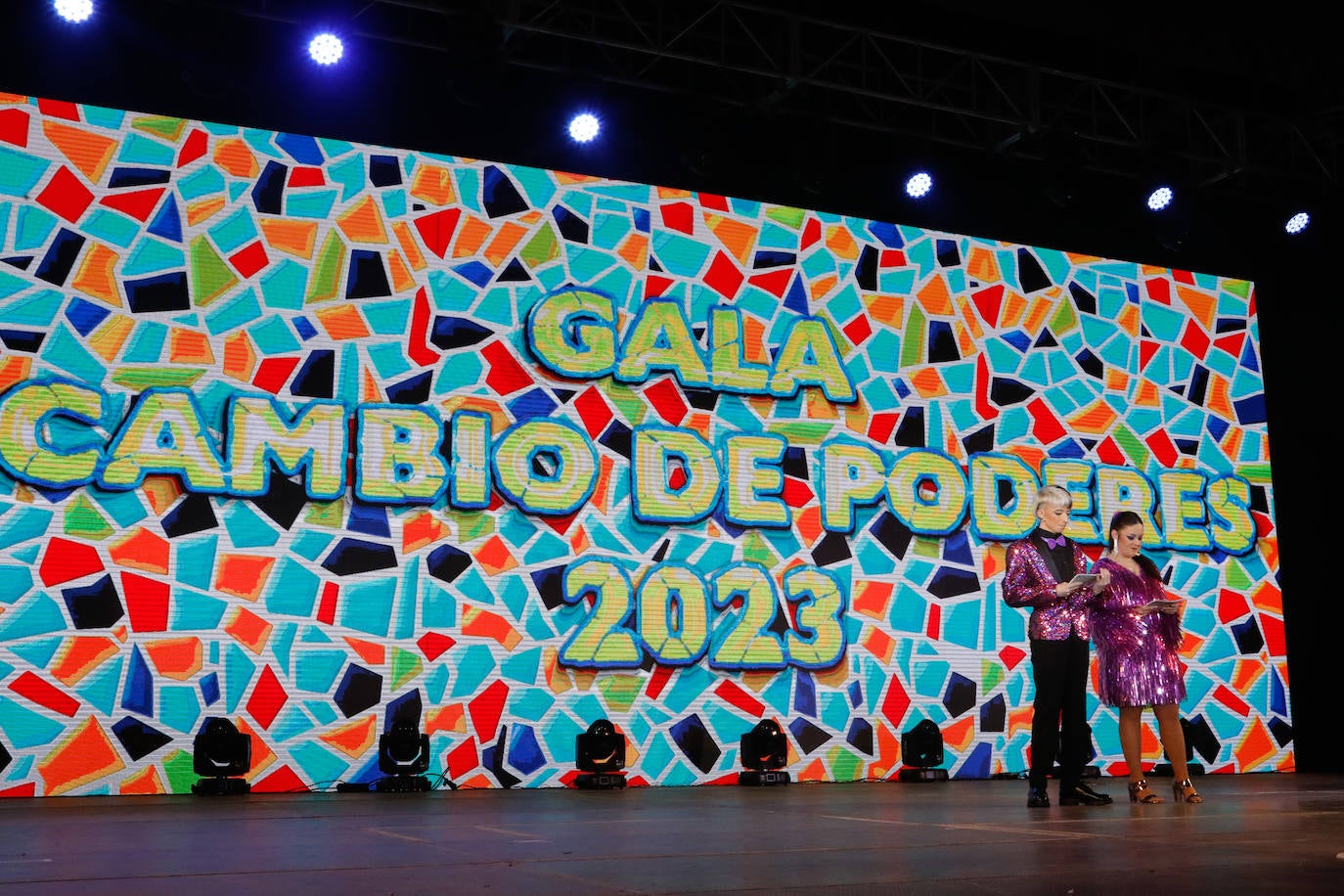 Fotos: El cambio de poderes infantil de Águilas, en imágenes