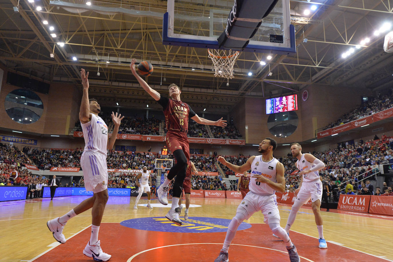 Fotos: La victoria del UCAM Murcia frente al Real Madrid, en imágenes