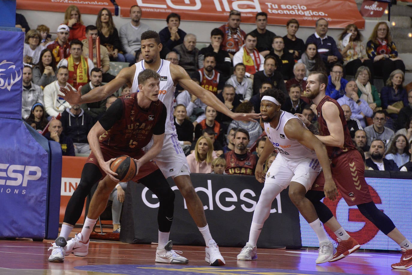 Fotos: La victoria del UCAM Murcia frente al Real Madrid, en imágenes