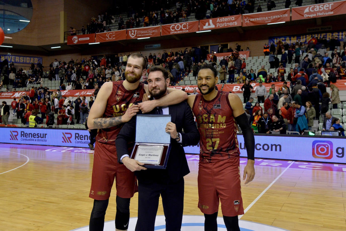 Fotos: La victoria del UCAM Murcia frente al Real Madrid, en imágenes
