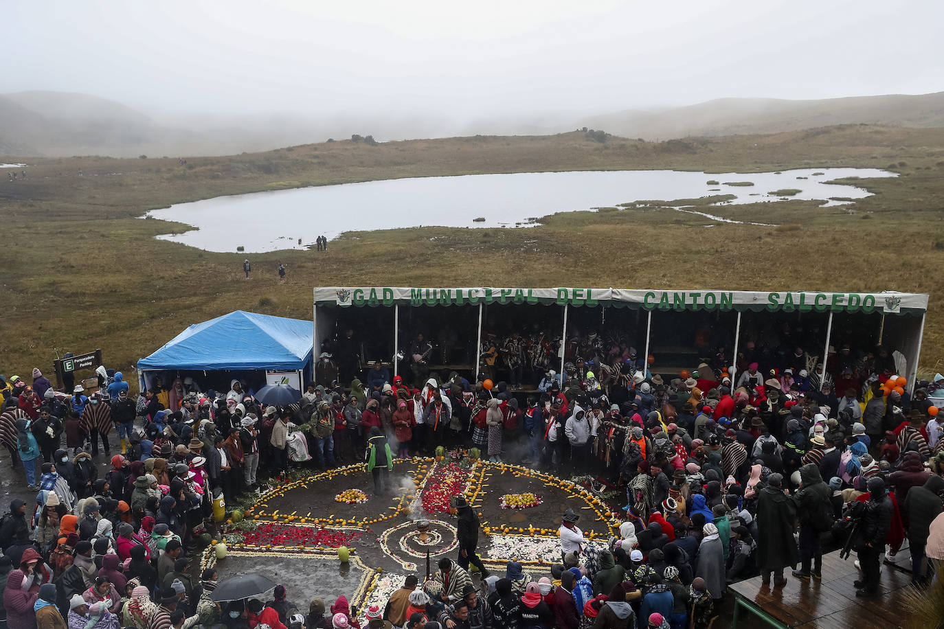 Fotos: Pequeños jinetes para las llamas de los Andes