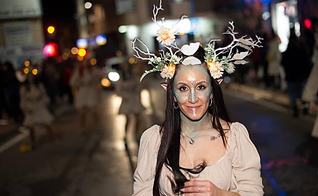 Galería. Imagen del primer desfile de carnaval de Cabezo de Torres