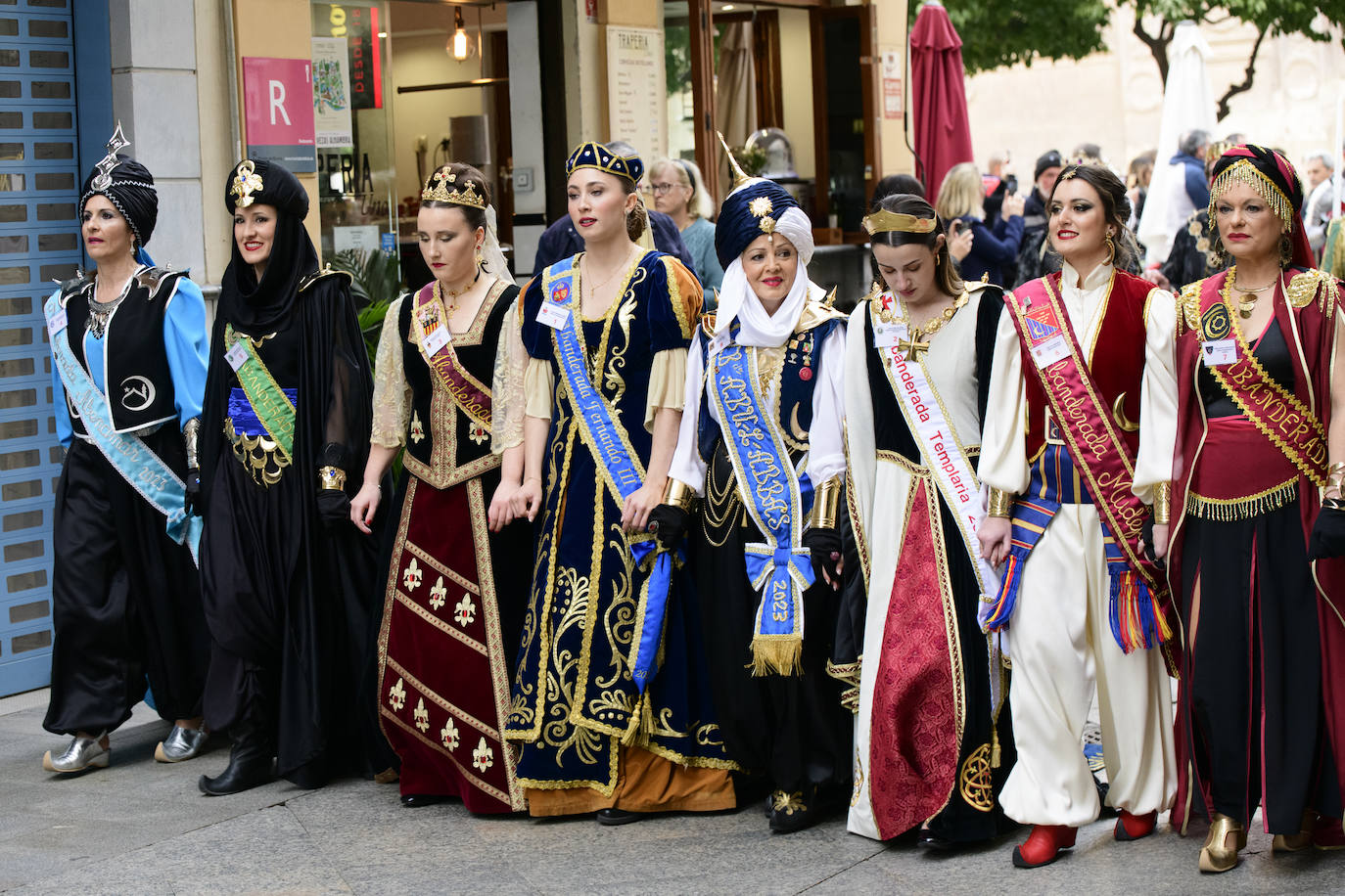 Fotos: La elección de las abanderadas culmina el Medio Año Festero de Moros y Cristianos de Murcia