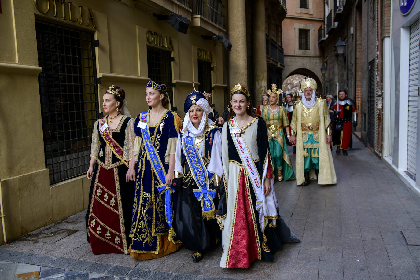 Fotos: La elección de las abanderadas culmina el Medio Año Festero de Moros y Cristianos de Murcia