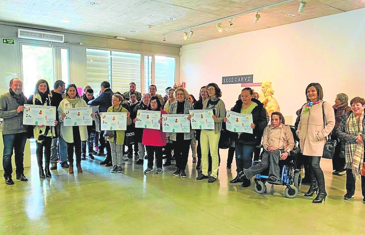 Los alumnos participantes en el primer taller del Muram. 