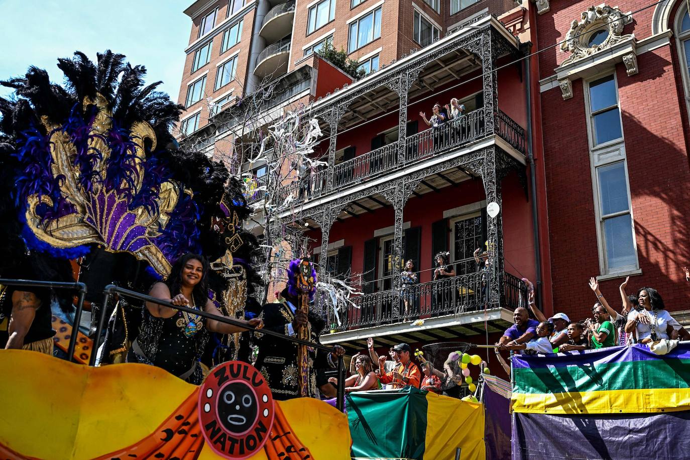 Fotos: Nueva Orleans celebra el Mardi Gras