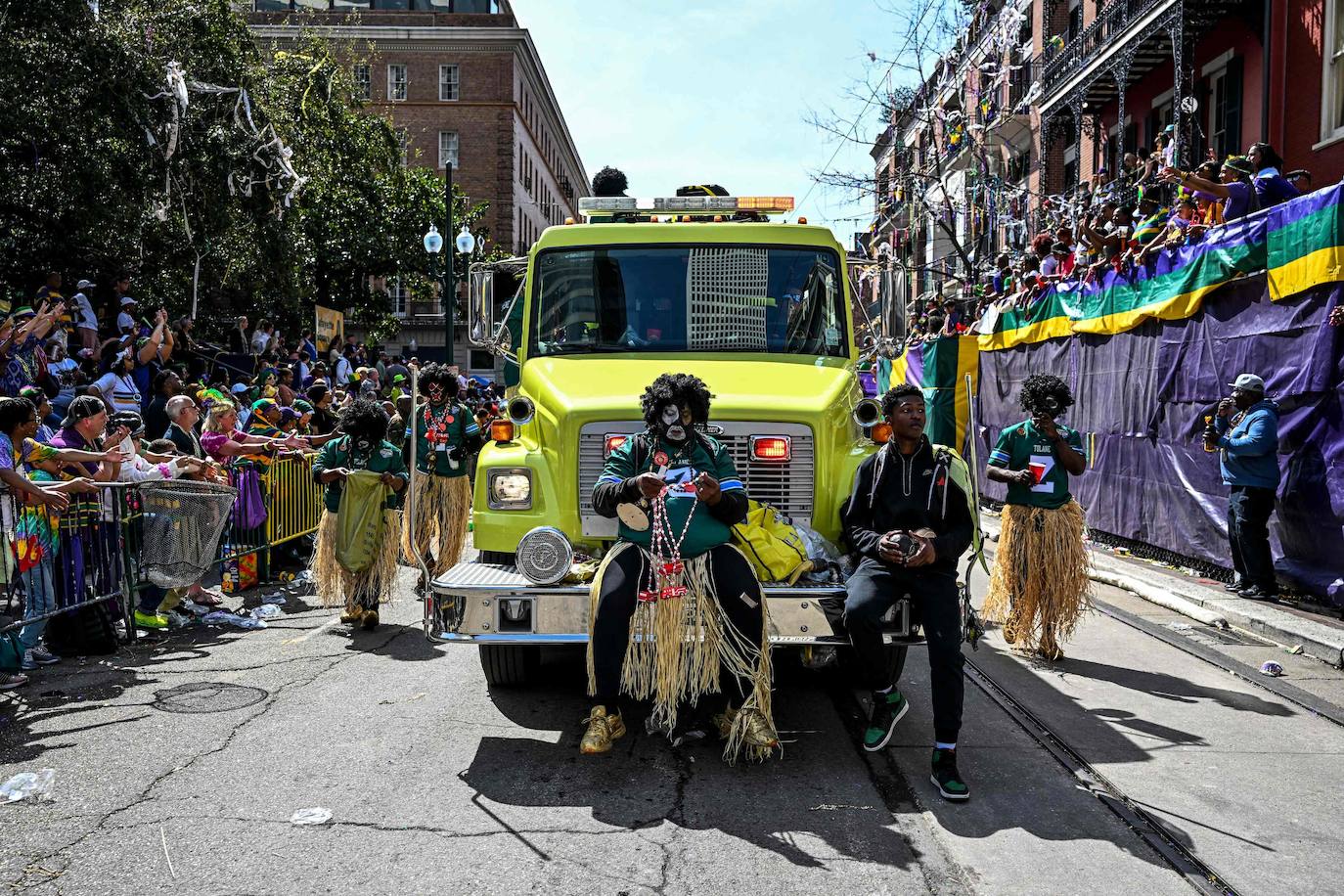 Fotos: Nueva Orleans celebra el Mardi Gras