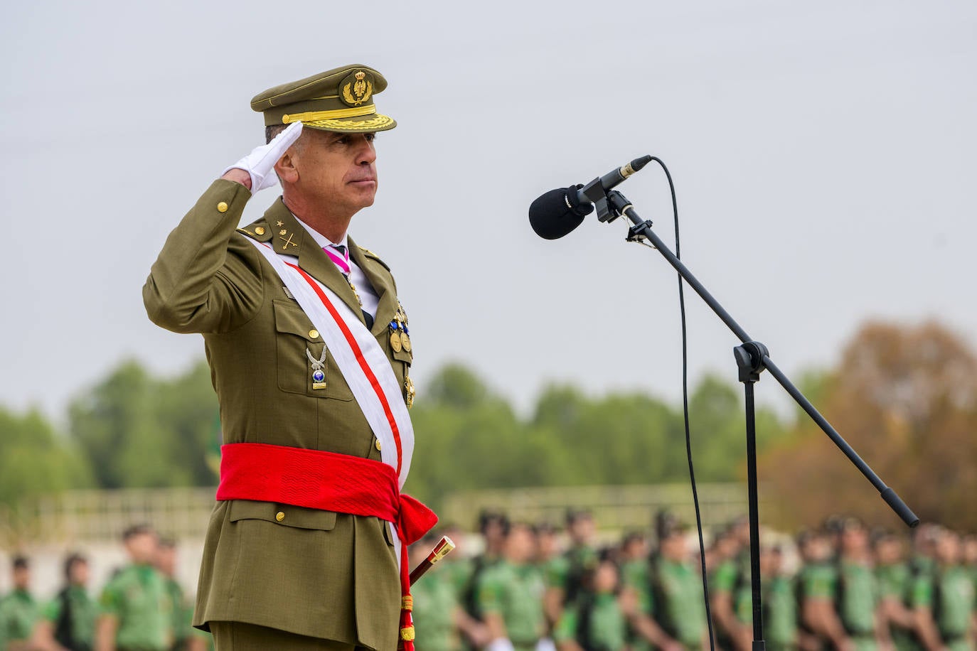 Fotos: Acto del Regimiento &#039;Zaragoza&#039; nº 5 de paracaidistas, en imágenes