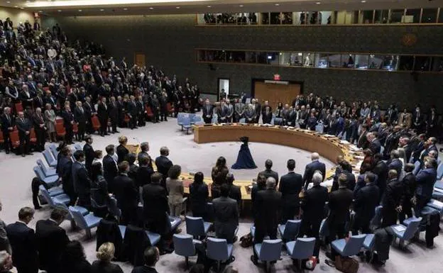 Minute of silence in the UN Security Council one year after the war in Ukraine