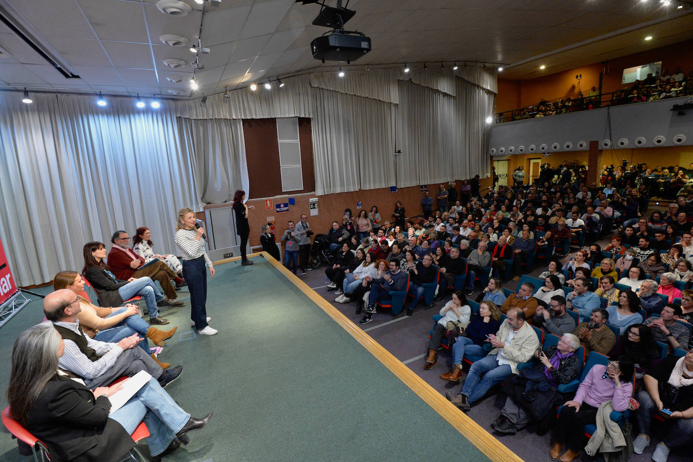 Fotos: Yolanda Díaz presenta Sumar en Murcia