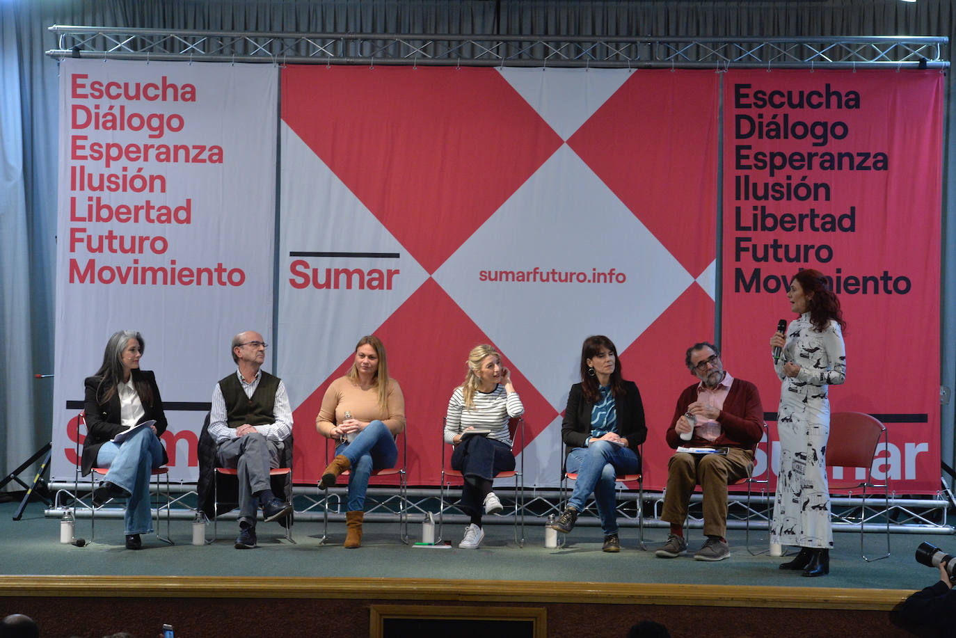 Fotos: Yolanda Díaz presenta Sumar en Murcia