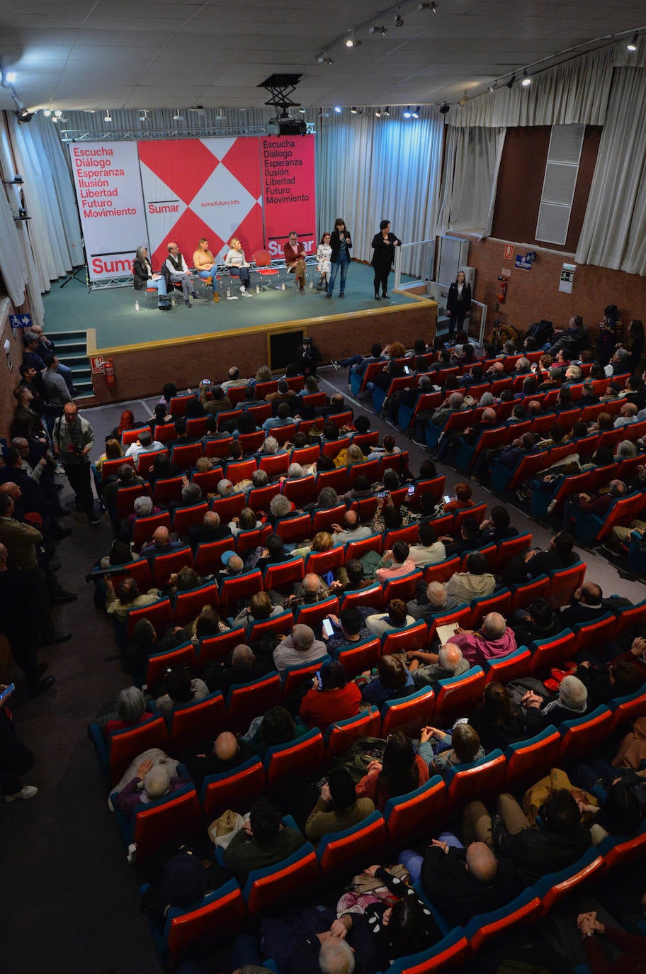 Fotos: Yolanda Díaz presenta Sumar en Murcia