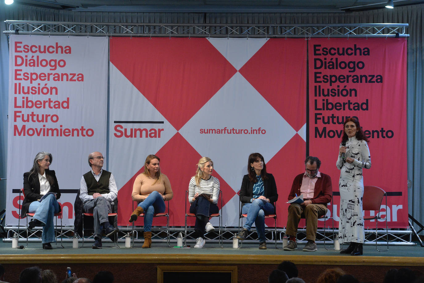 Fotos: Yolanda Díaz presenta Sumar en Murcia