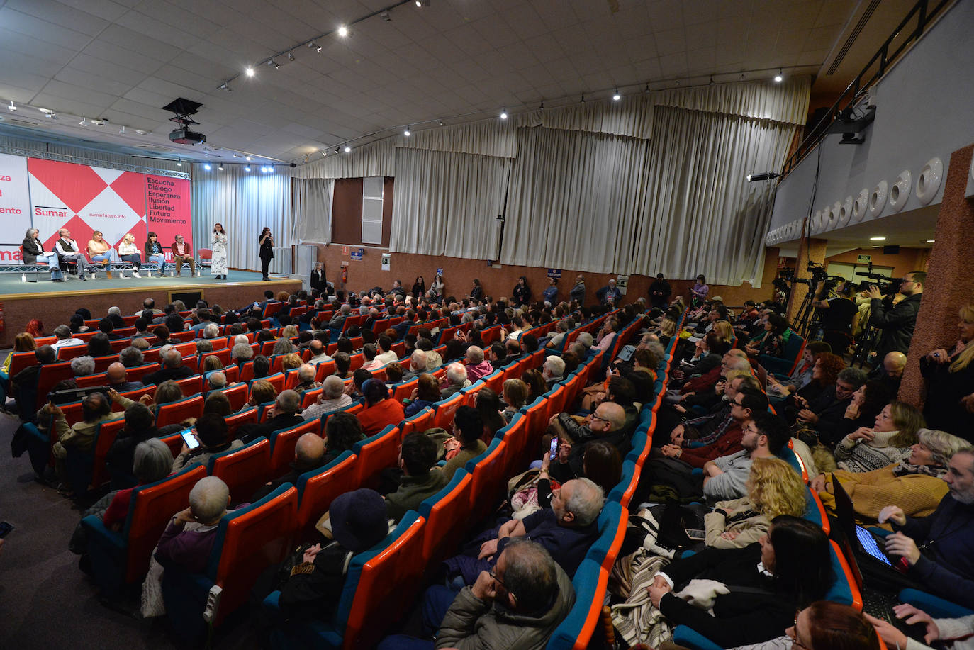 Fotos: Yolanda Díaz presenta Sumar en Murcia