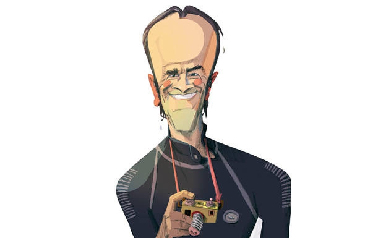 El fotógrafo submarino Javier Murcia.