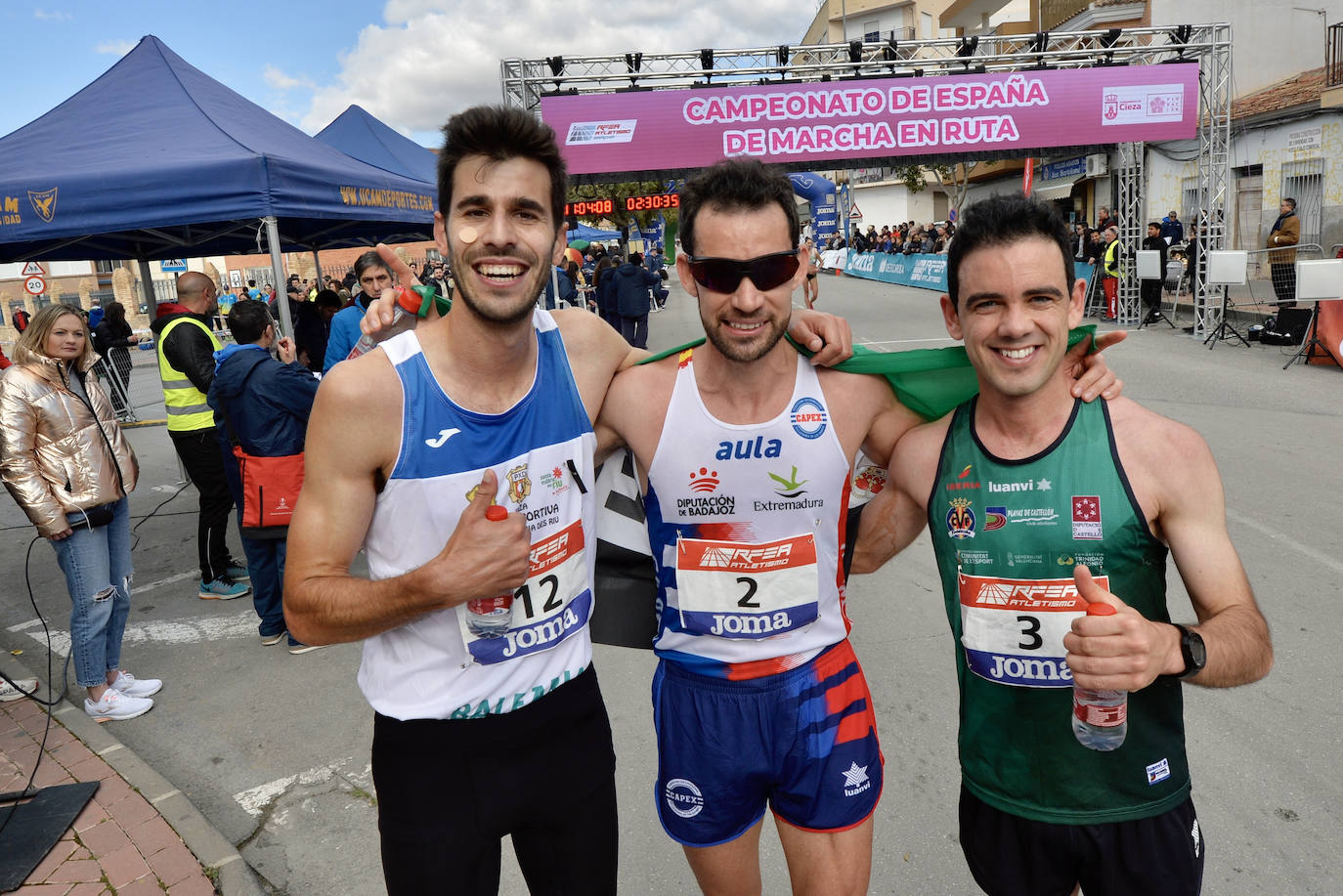 Fotos: El campeonato de España de Marcha en Cieza, en imágenes