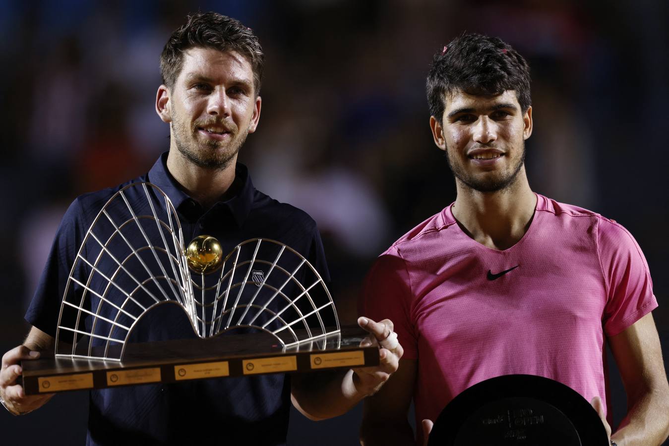 Fotos: Alcaraz pierde ante Norrie en la final de la ATP Río de Janeiro