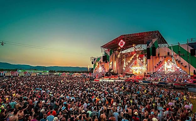 Edición del Reggaeton Beach Festival en 2022. 