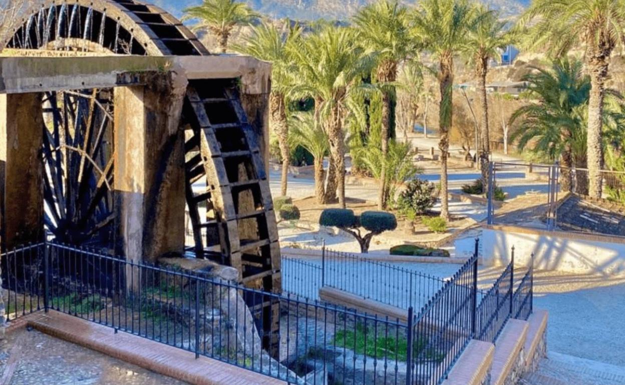 La Ruta de Las Norias de Abarán, galardonada con una bandera de senderos azules.