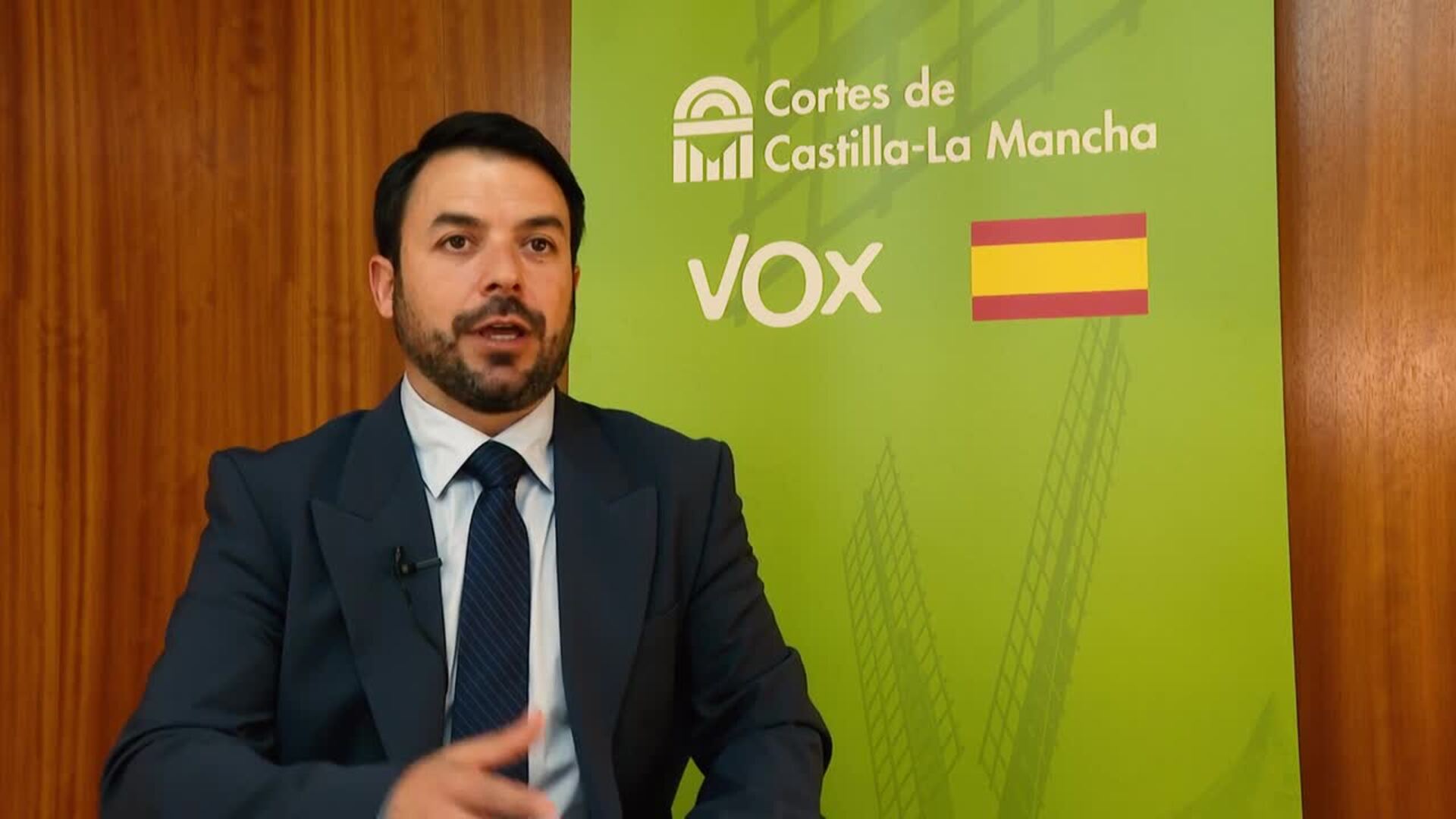 Portavoz de Vox C-LM culpa a PSOE de la crispación