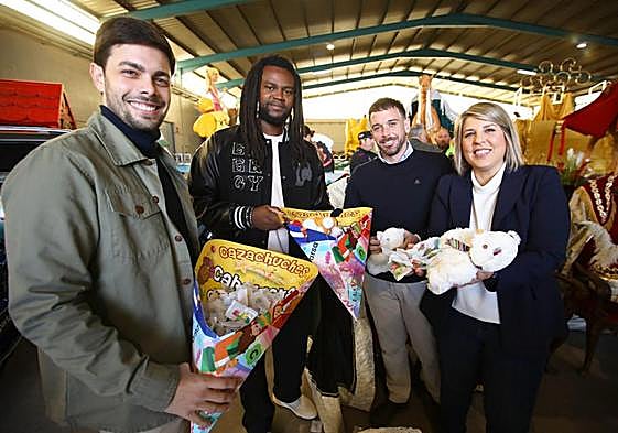 Presentación de la Cabalgata de Reyes de Cartagena, este jueves.
