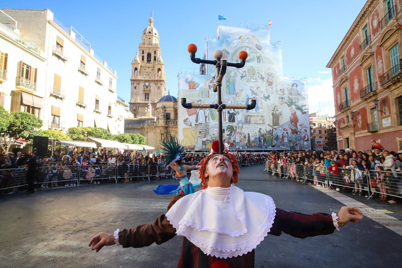 Recibimiento de los Reyes Magos en Murcia, en imágenes